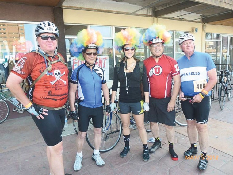Local residents participate in 50 mile bicycle event